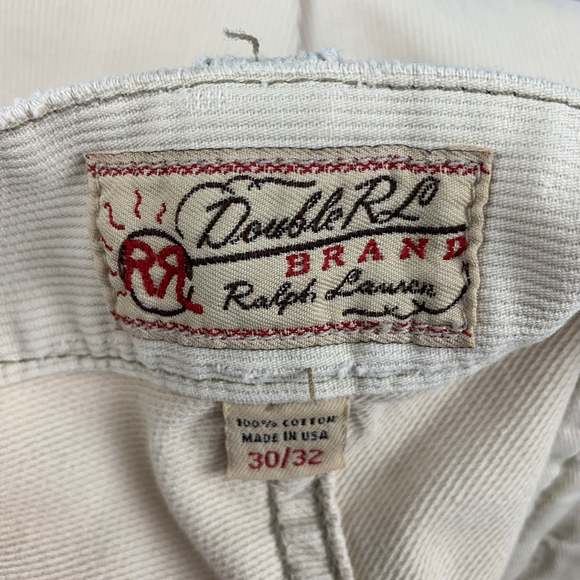 RRL by RALPH LAUREN Beige Cotton Jean Cut Casual Pants - Picture 4 of 4